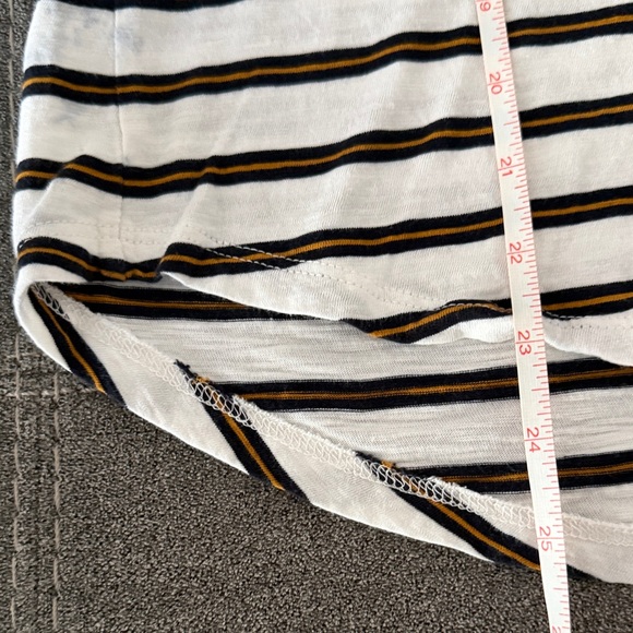 Veronica Beard Waldorf Striped Long Sleeve Top Size M - Picture 11 of 12